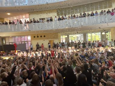 Sidste skoledag med 9. klasserne